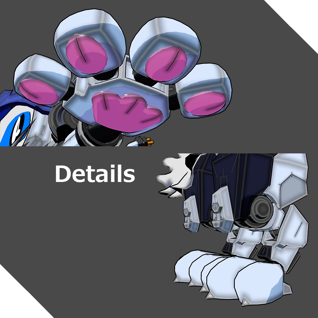 Gcs-003 ルーシィ【オリジナル3Dモデル】