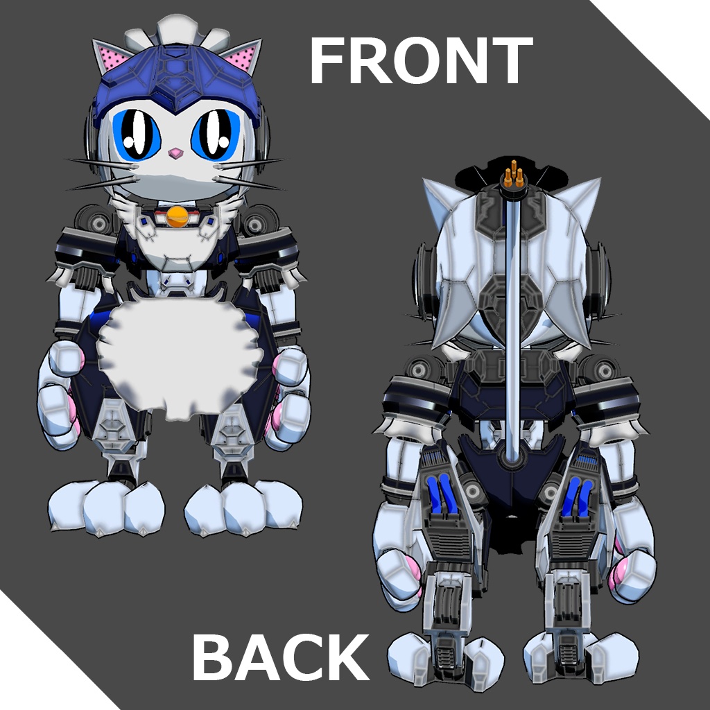 Gcs-003 ルーシィ【オリジナル3Dモデル】