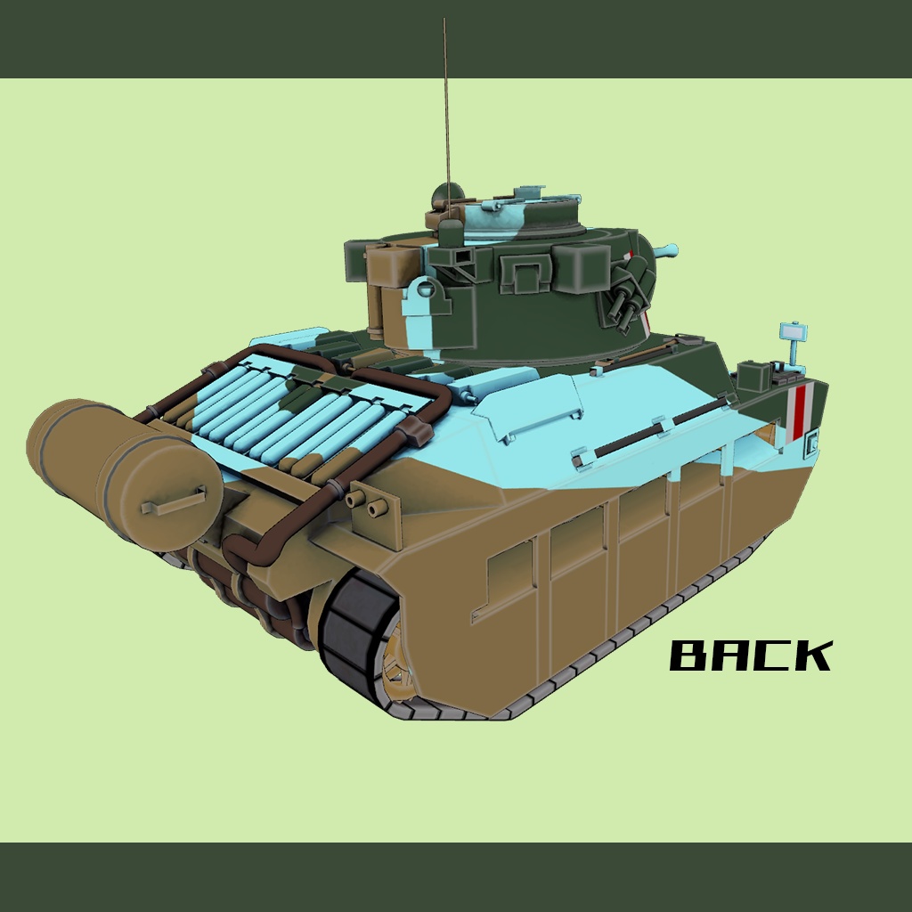 デフォルメ戦車シリーズ】イギリス歩兵戦車 マチルダII Mk.III/IV