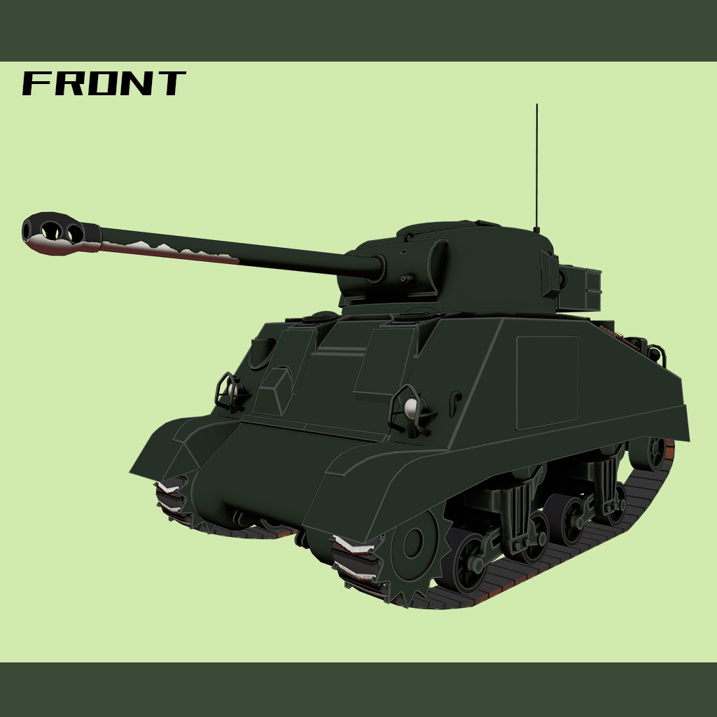 【デフォルメ戦車シリーズ】イギリス中戦車 シャーマンファイアフライ IC