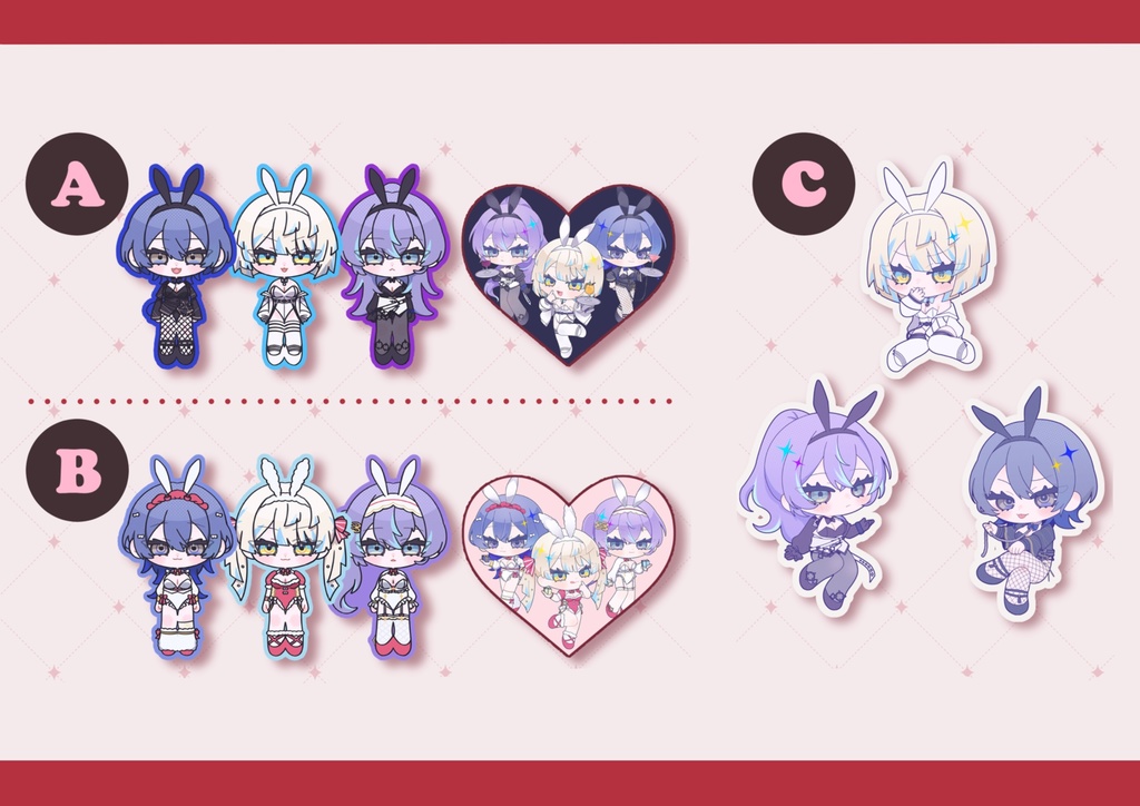 HWB ステッカーセット