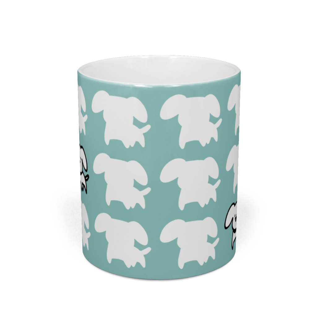 マグカップ(子犬なSilhouette)