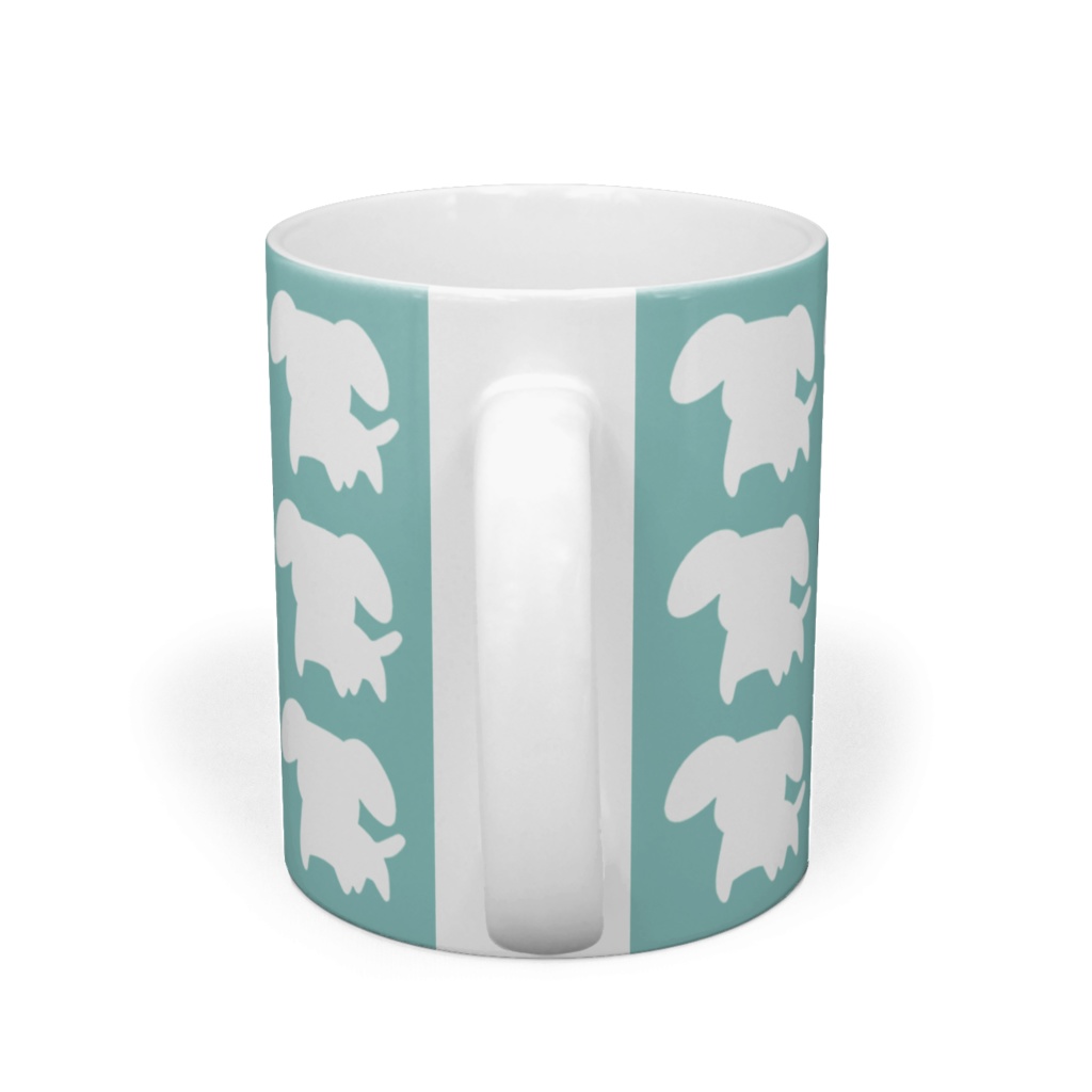 マグカップ(子犬なSilhouette)