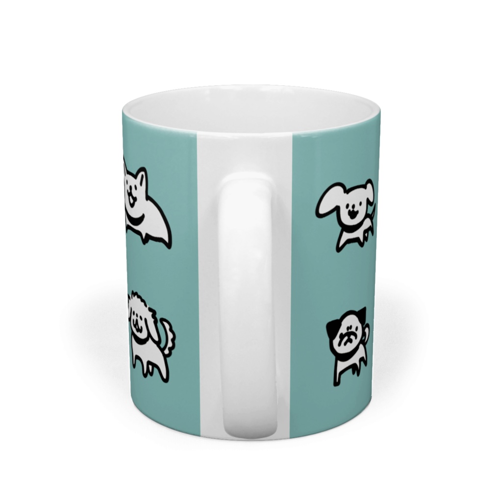 マグカップ(いぬとなかまたち)