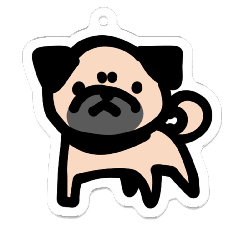 アクキー(パグ)