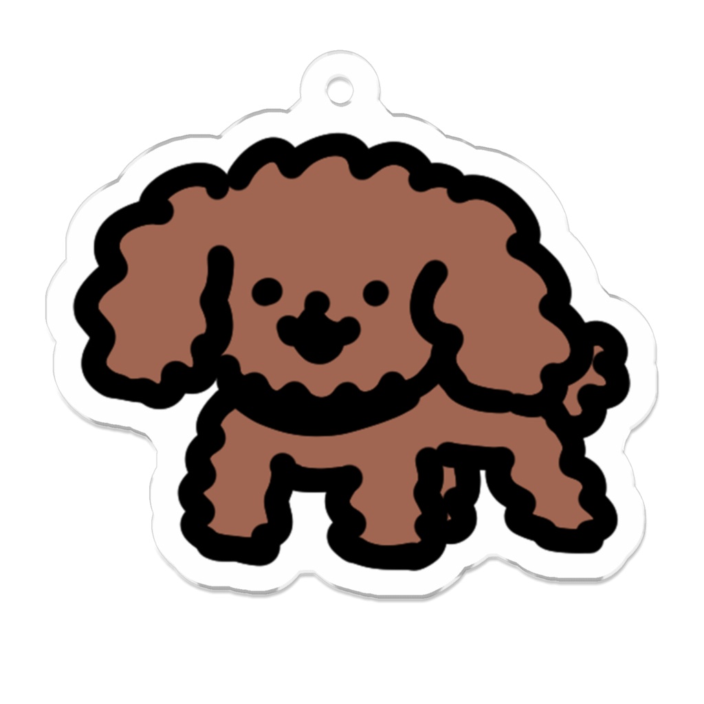 アクキー（トイプードル）