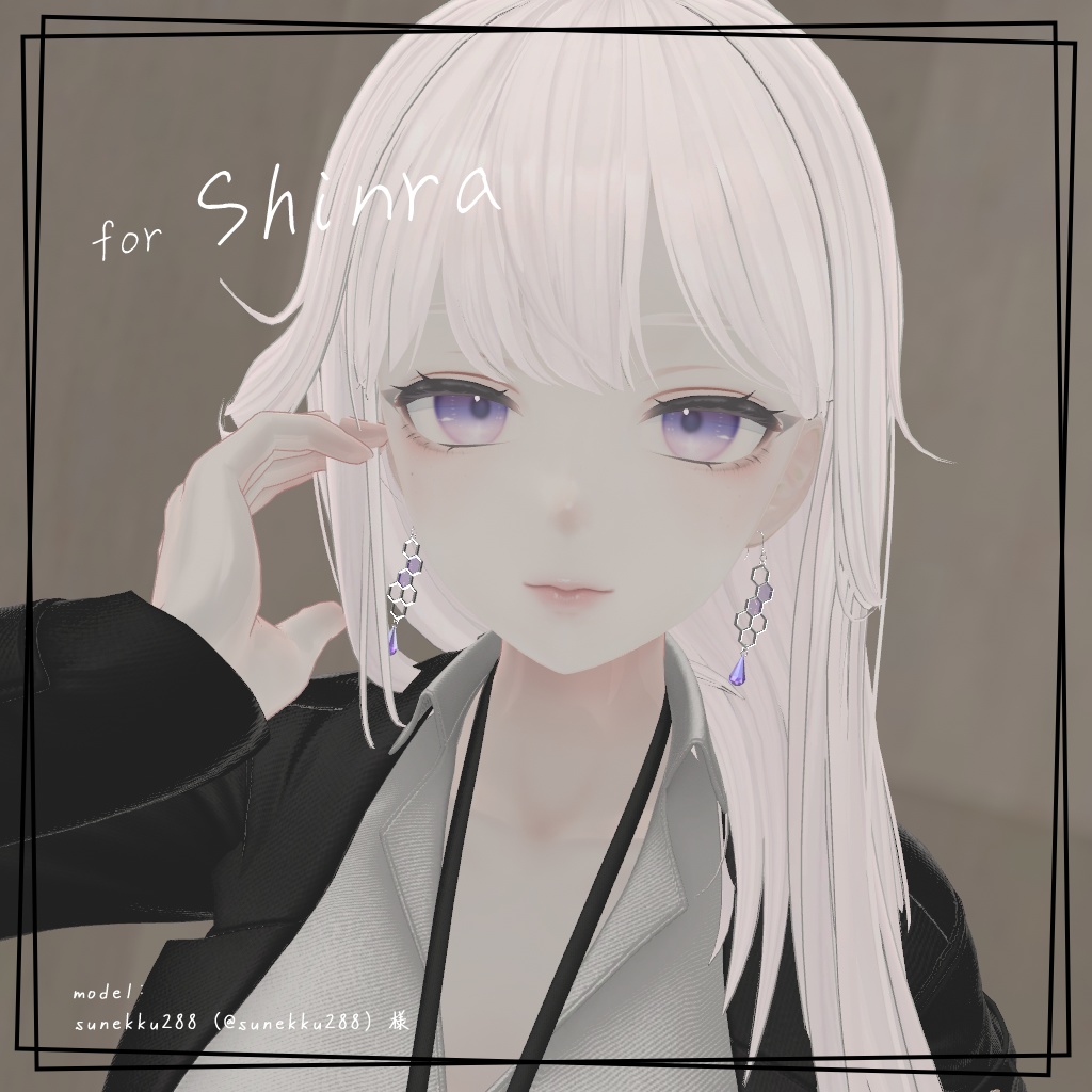 【MA対応】ハニカムピアス◎Honecomb Earring◎