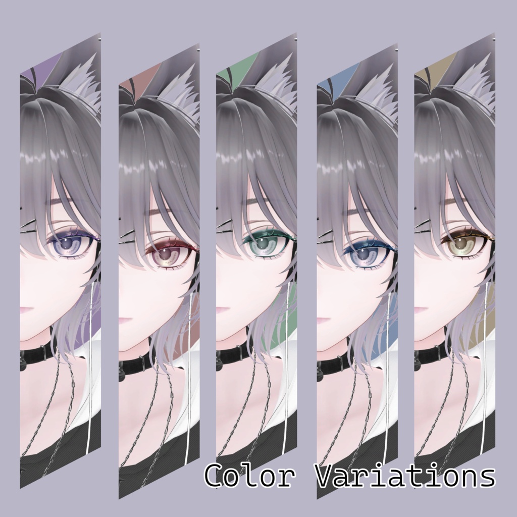 【リンネ -Linne-】Makeup & Eye Texture -Ash Bloom-