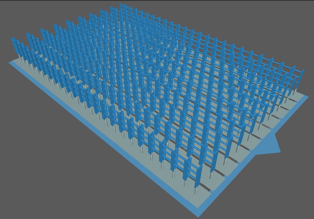 【1/150】 古レール柵