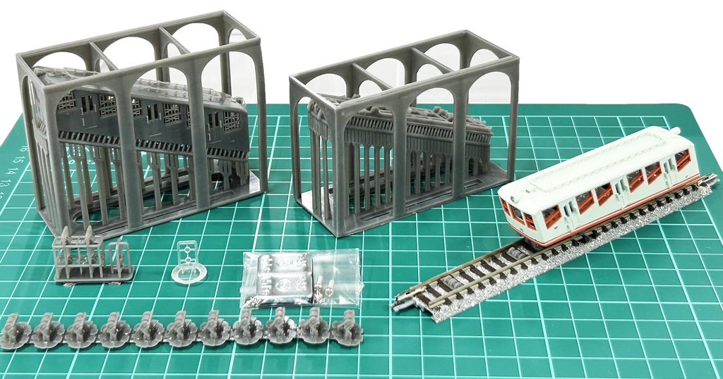 【Nゲージ】赤城登山鉄道 車両モデル