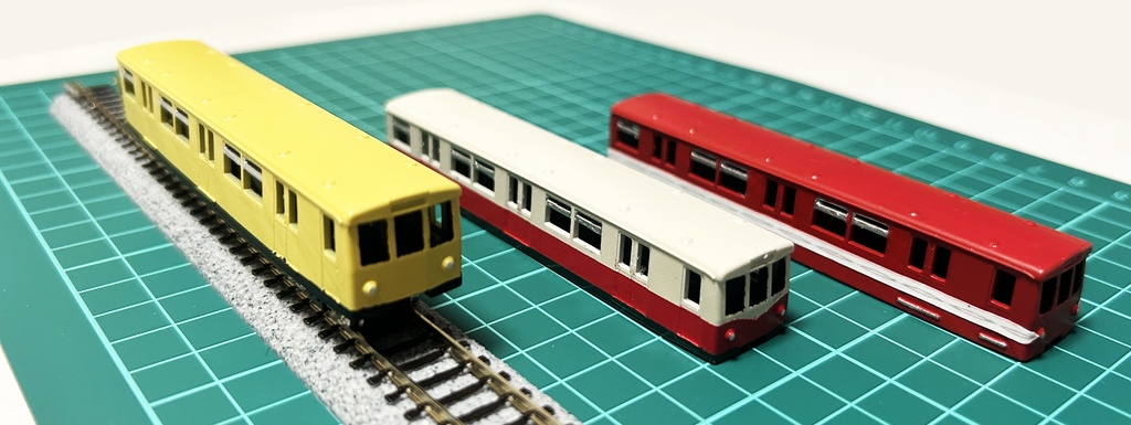 【Nゲージ】ドイツ地下鉄D型電車(2両セット)