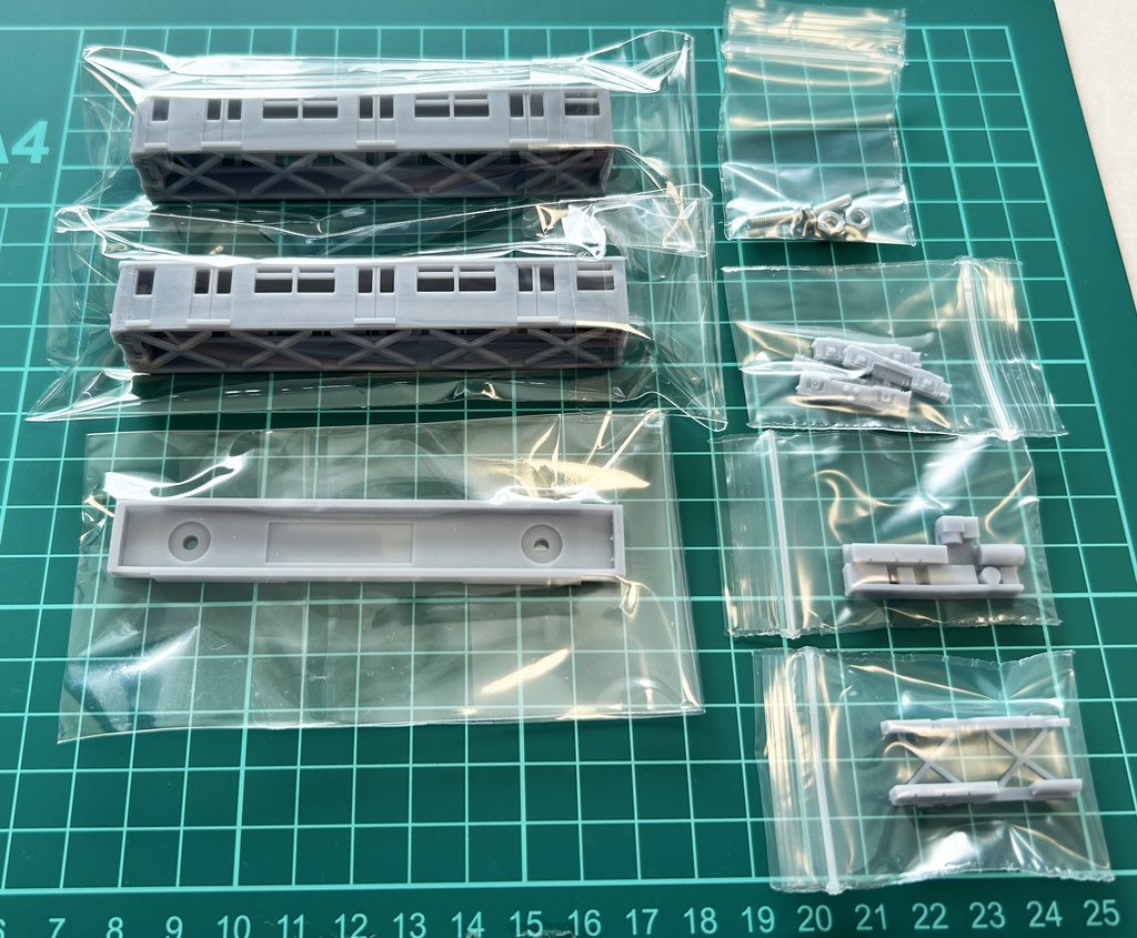 【Nゲージ】ドイツ地下鉄D型電車(2両セット)