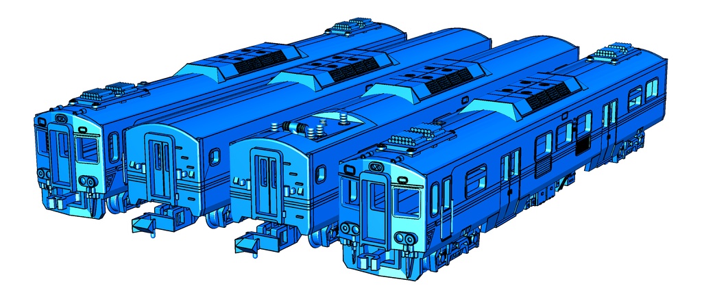 【Nゲージ】台湾式鉄道通勤型電車