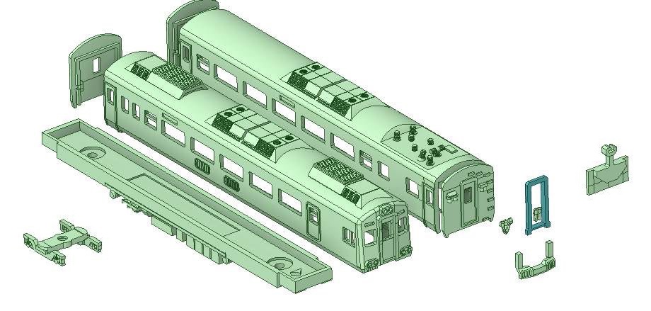 【Nゲージ】台湾式鉄道特急型電車