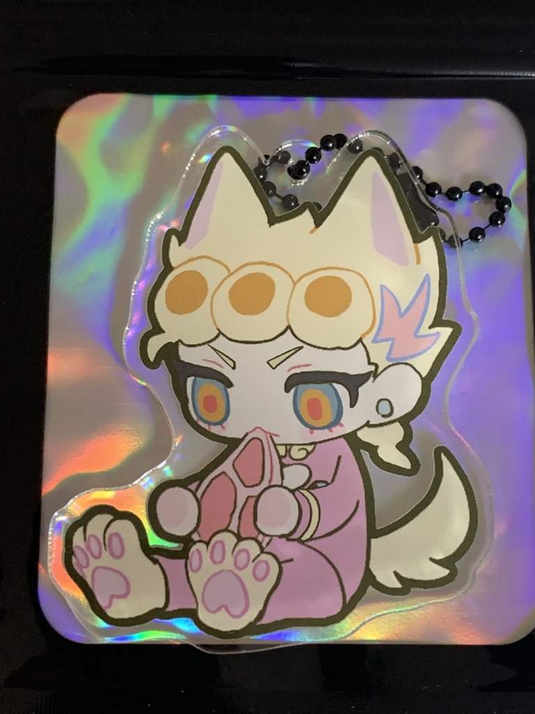 ジョルノ&ブチャラティケモアクキー