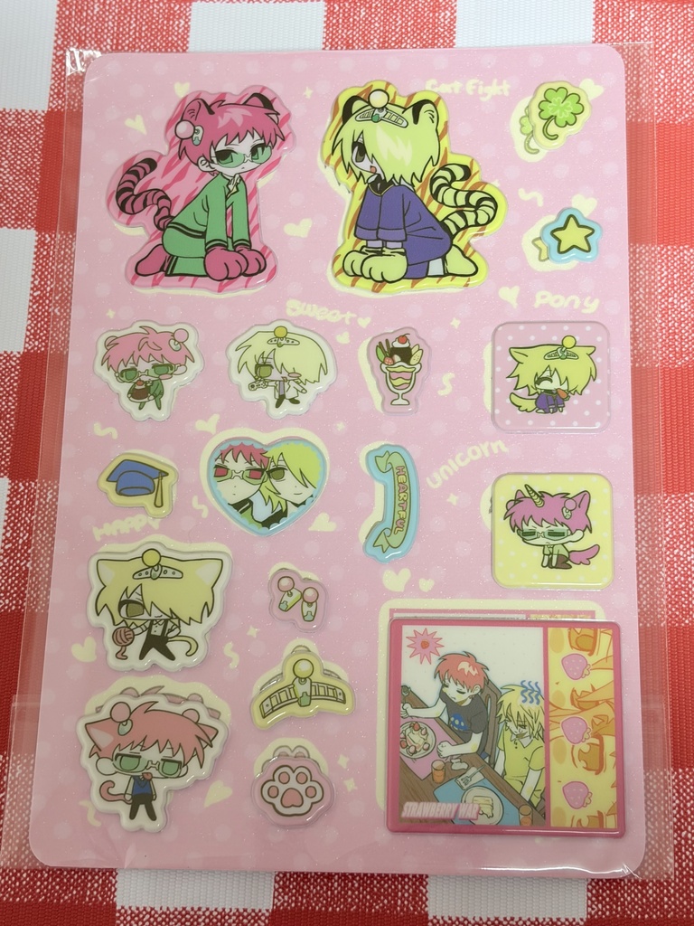 ぷっくりシール