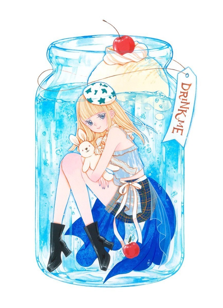 廣瀬雅 DRINK ME アクリルキーホルダー