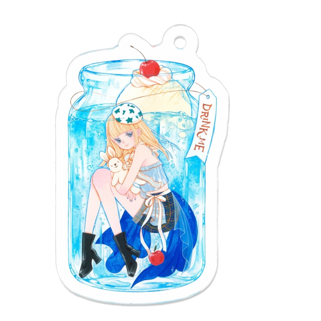 廣瀬雅 DRINK ME アクリルキーホルダー