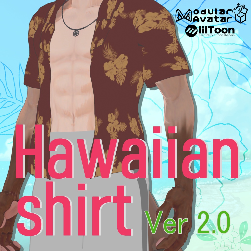 Velno専用【HawaiianShirt&Shorts】Ver.0.2