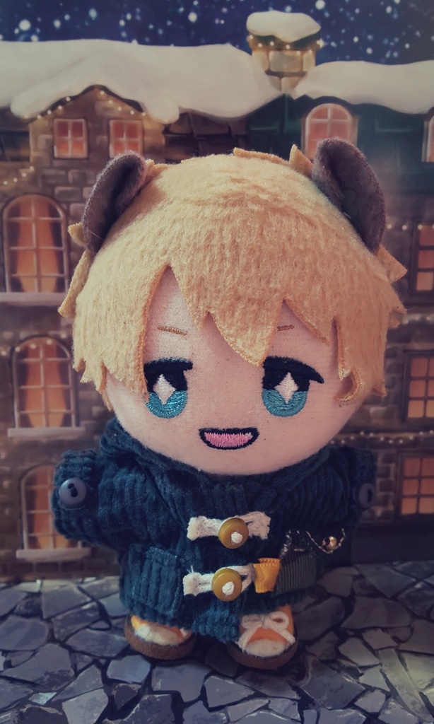 ぬい用ダッフルコート