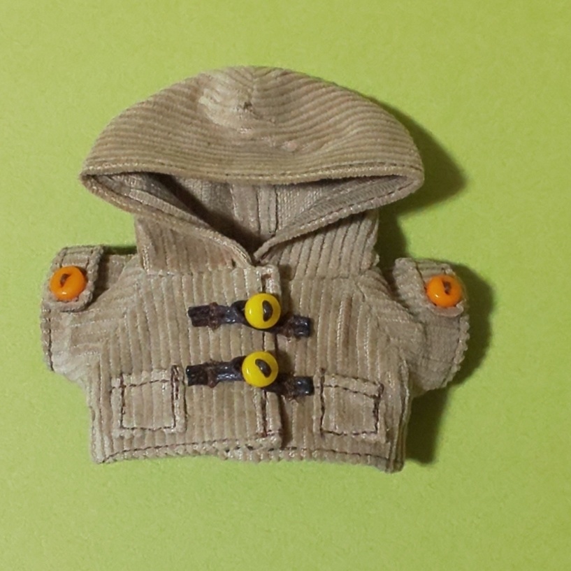 ぬい用ダッフルコート