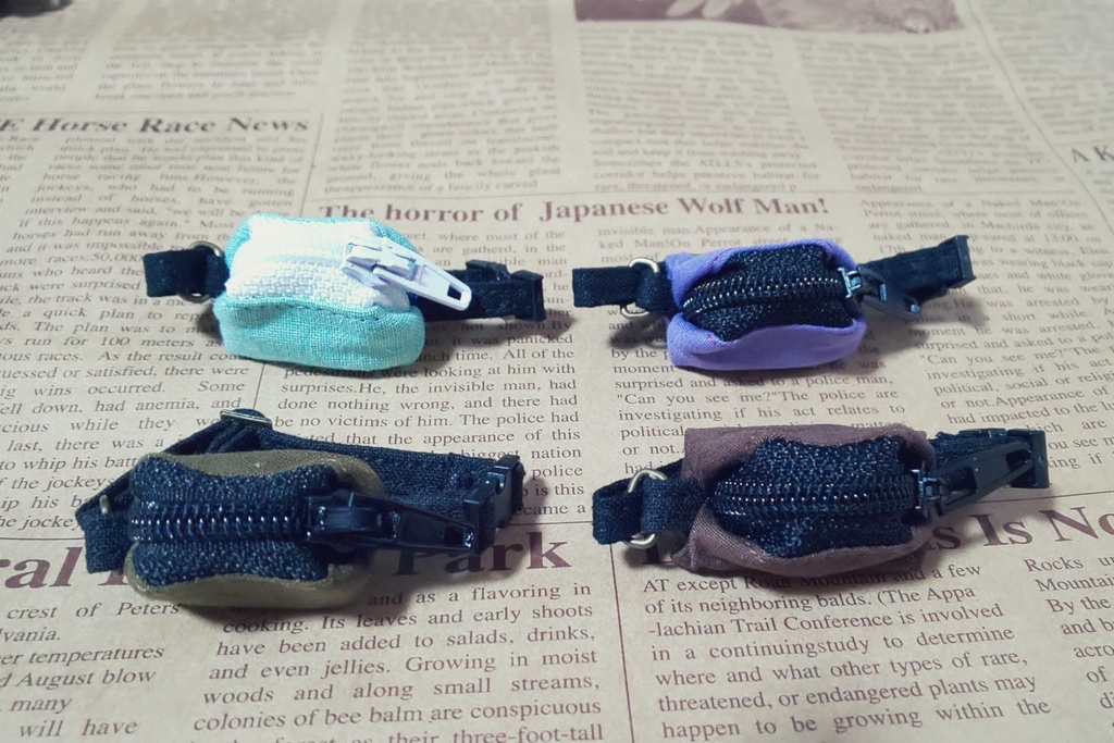 ぬい用ボディバッグ(無地)