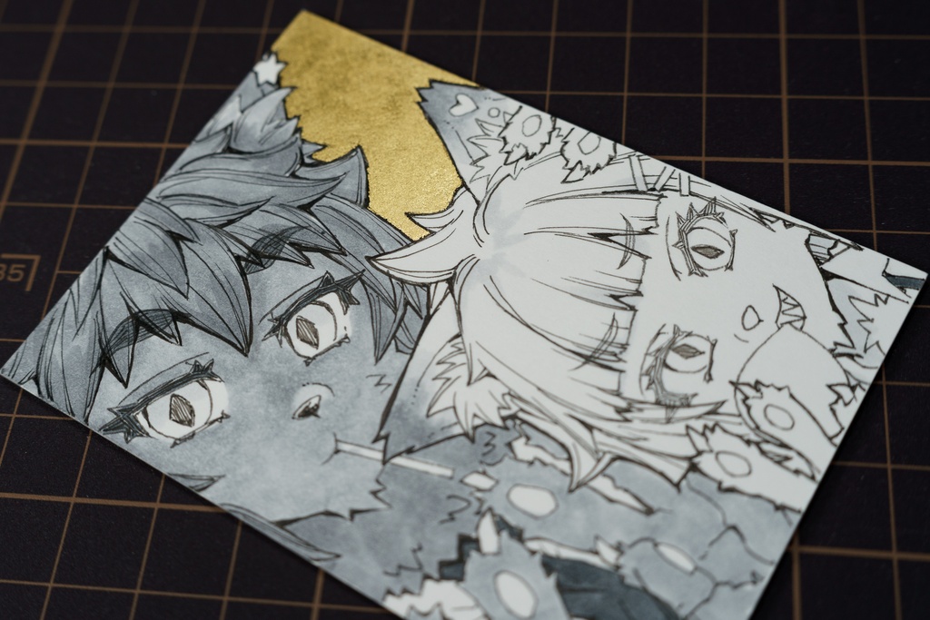 ATC 直筆イラスト ガム&キャンディ カードNo.014