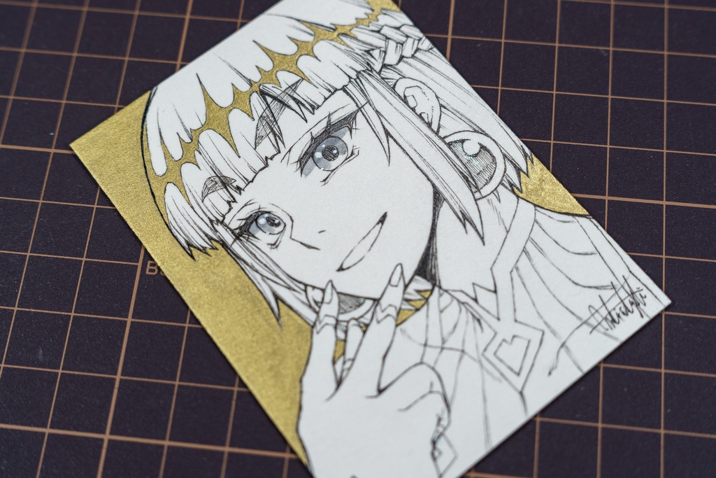 ATC 直筆イラスト 女騎士ラーエル カードNo.036