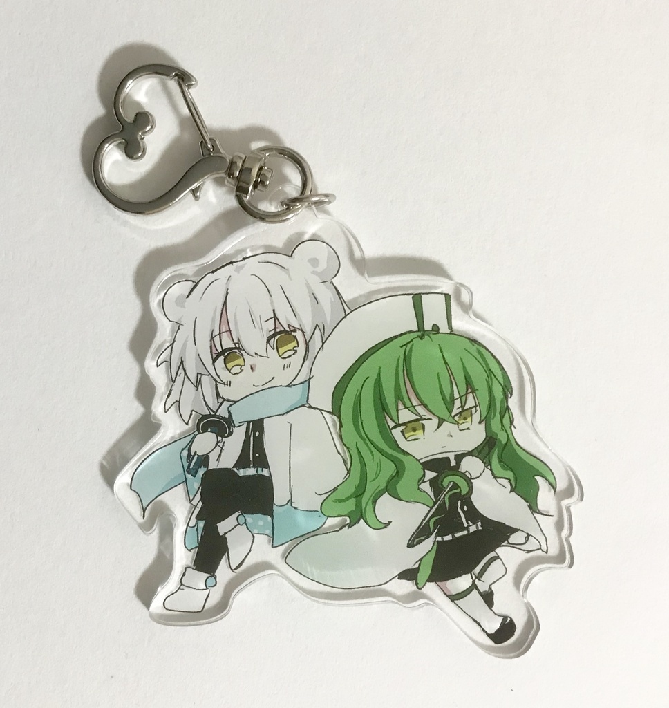 アクリルキーホルダー(茶々&こまめ)