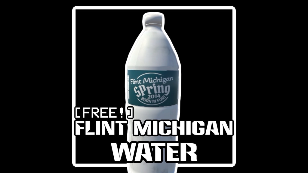 ［VRChat用］『フリントの水』　byKAMI君（3D小道具）