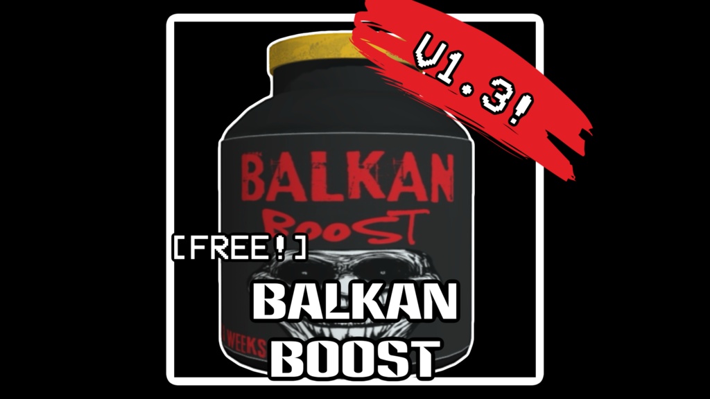 ［VRChat用］『バルカン・ブースト』　byKAMI君（3D小道具）