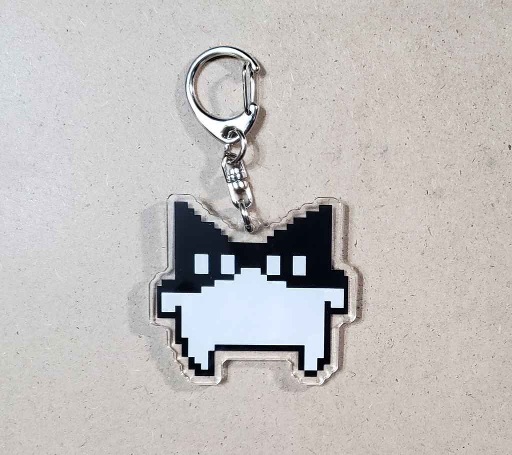 アクリルキーホルダー(ハチワレ)