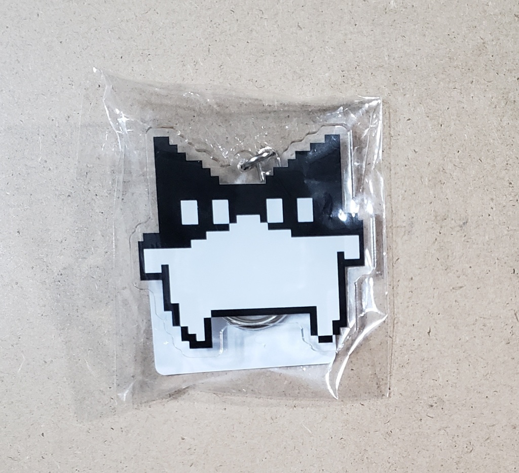 アクリルキーホルダー(ハチワレ)