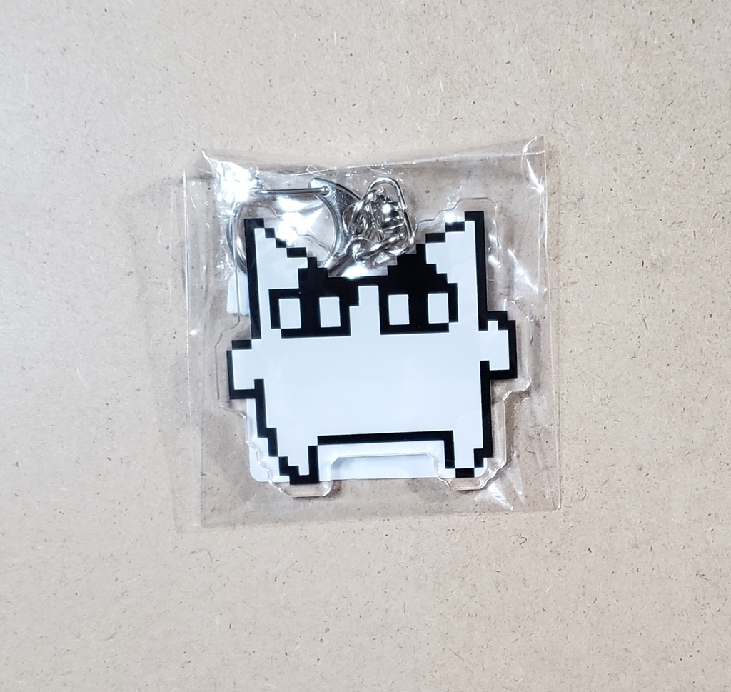 アクリルキーホルダー(ブチ柄)