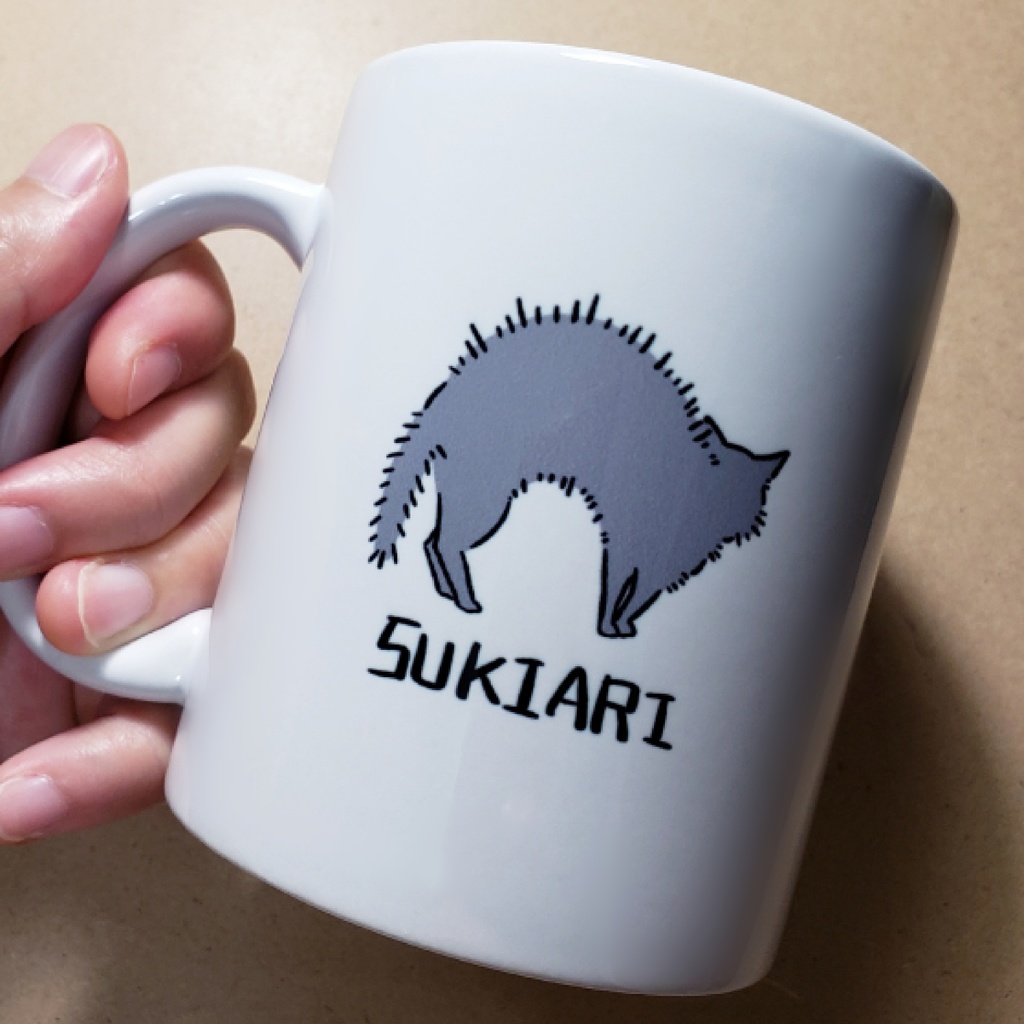 「KEIKAI&SUKIARI」マグカップ