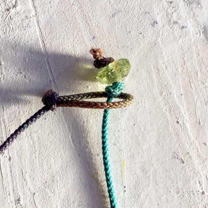 原石ネックレス ペリドット