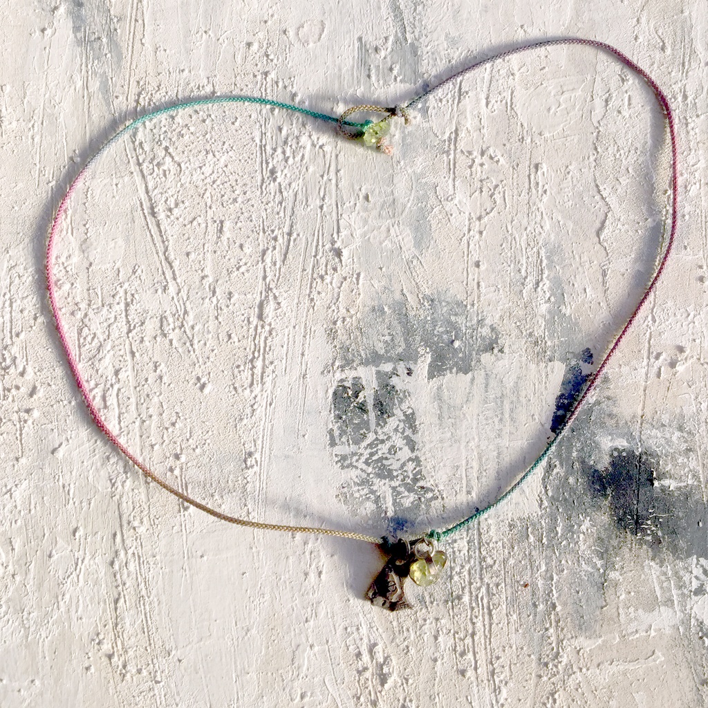 原石ネックレス ペリドット