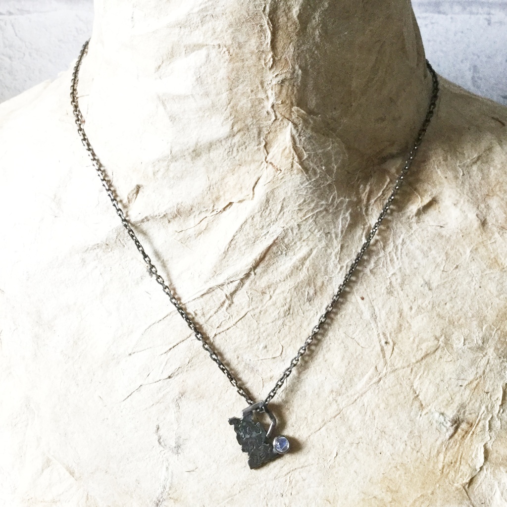 グラフィティー ネックレス ラブラドライト