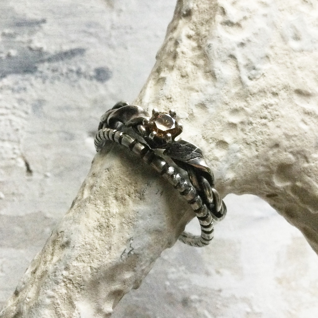 ツブ粒シルバーリング 制作キット