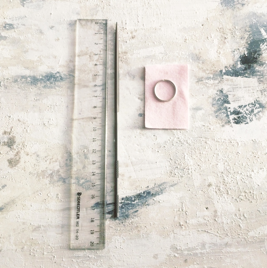 ツブ粒シルバーリング 制作キット