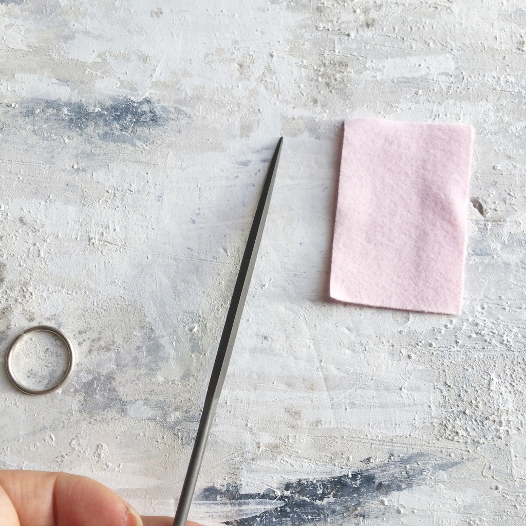 ツブ粒シルバーリング 制作キット