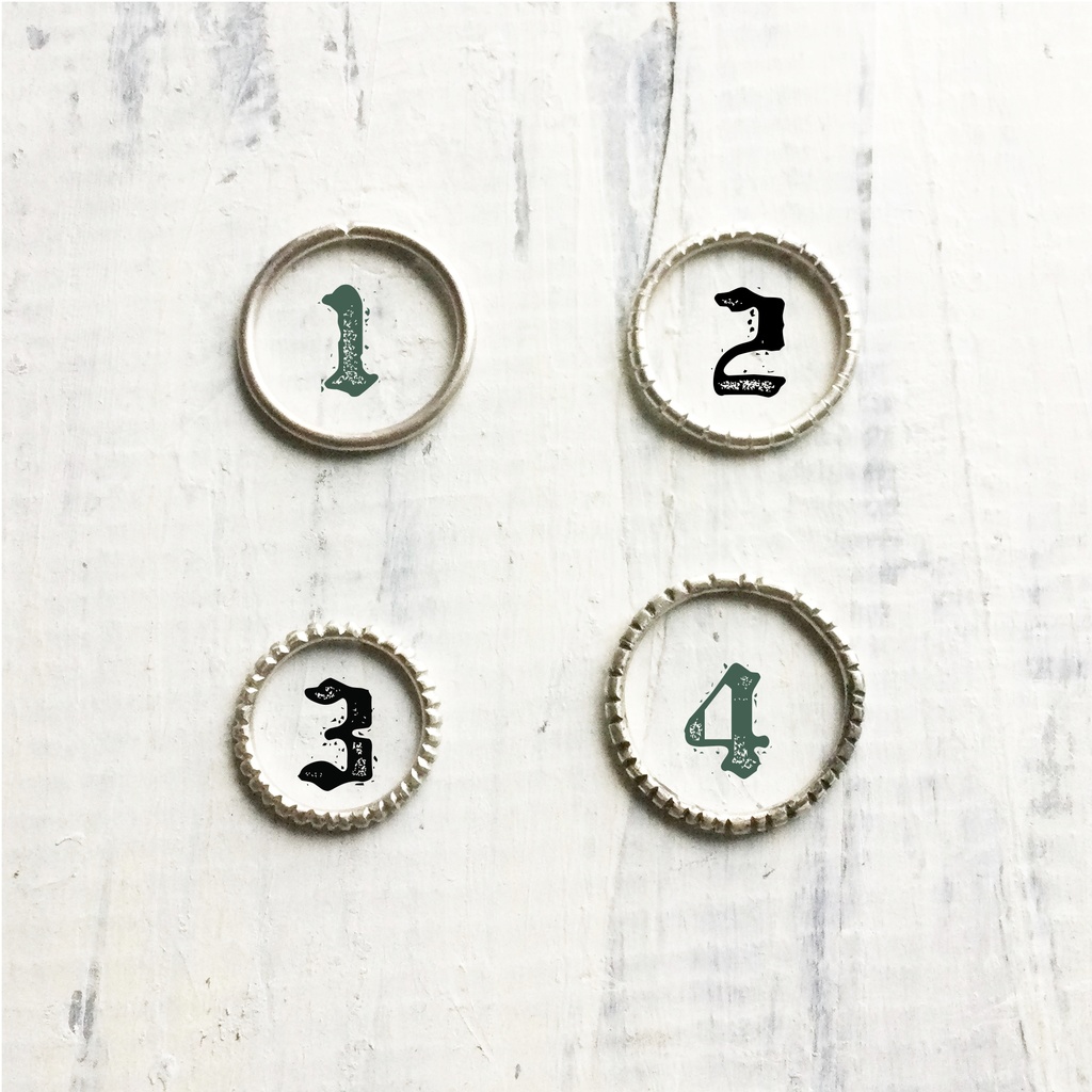 ツブ粒シルバーリング 制作キット