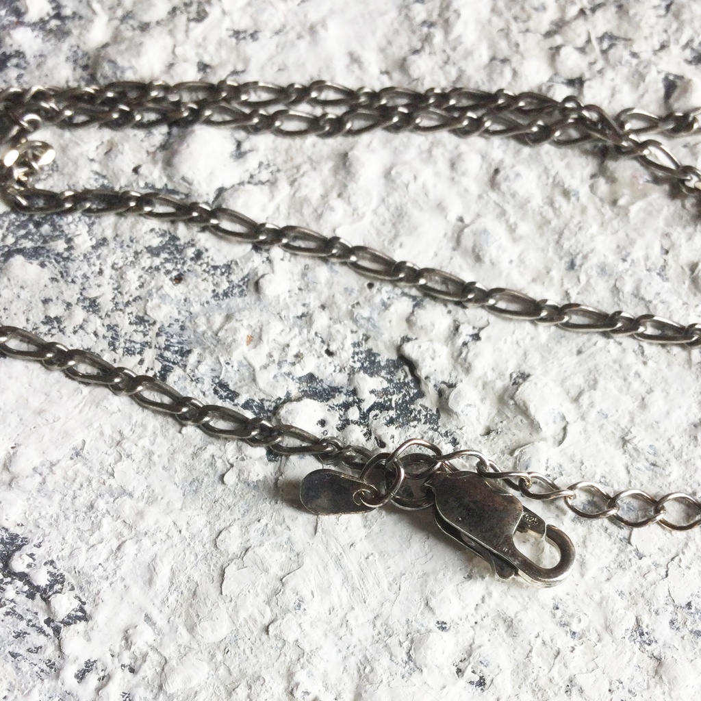 バーブドワイヤー オパール&水晶 ネックレスペンダント