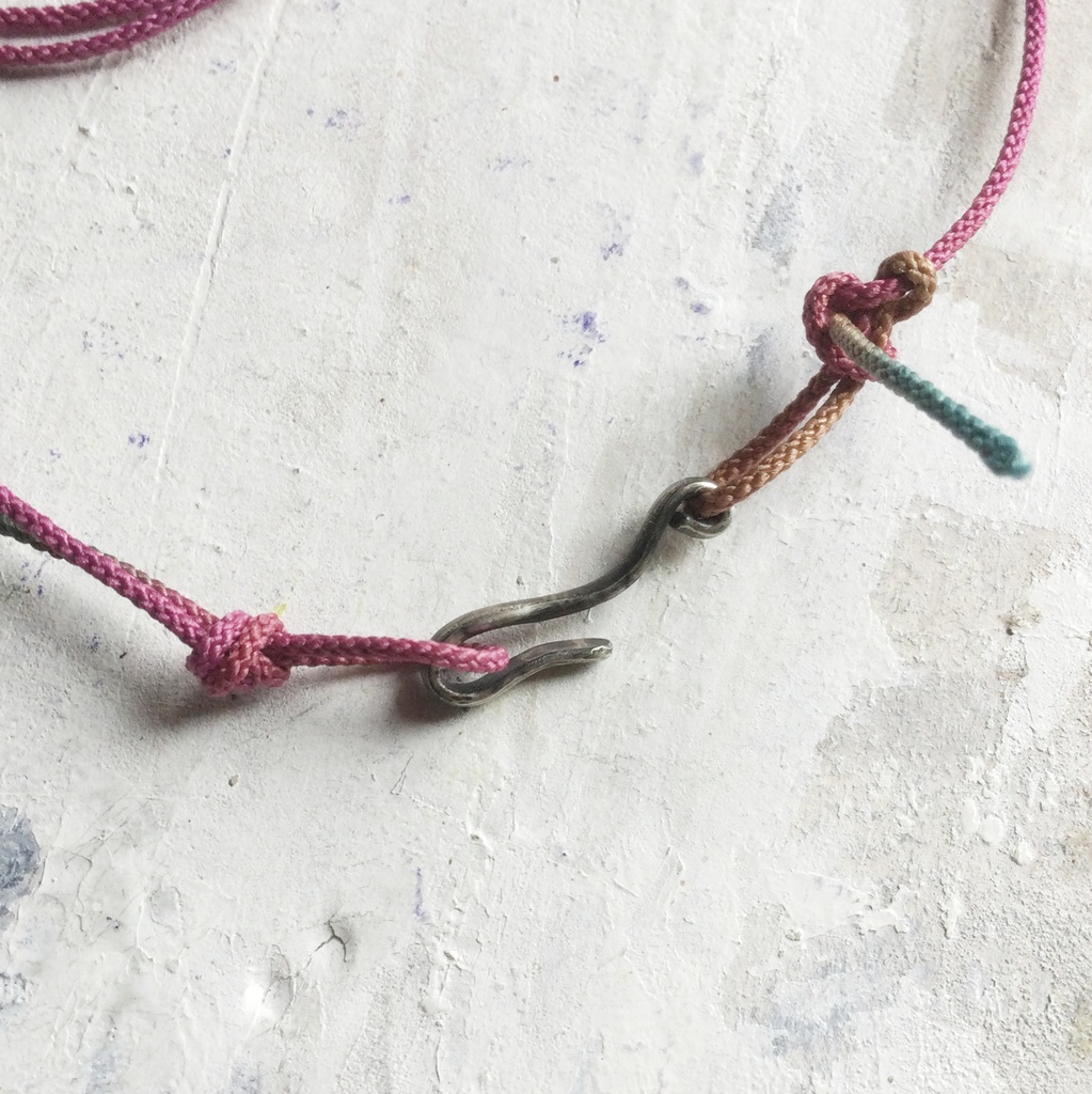 スぺサルティンガーネット原石 チョーカー&ネックレス