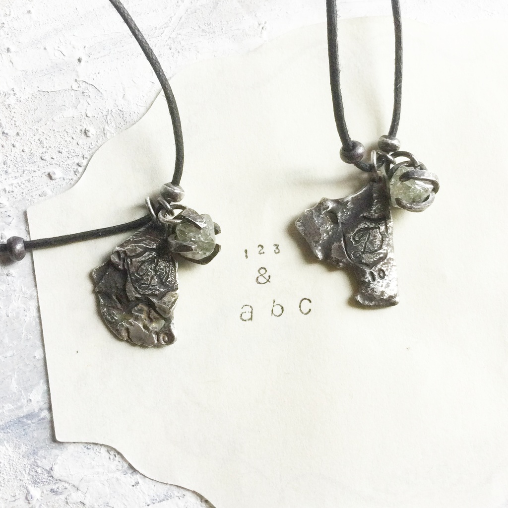 原石ダイヤモンド チョーカー&ネックレス 1