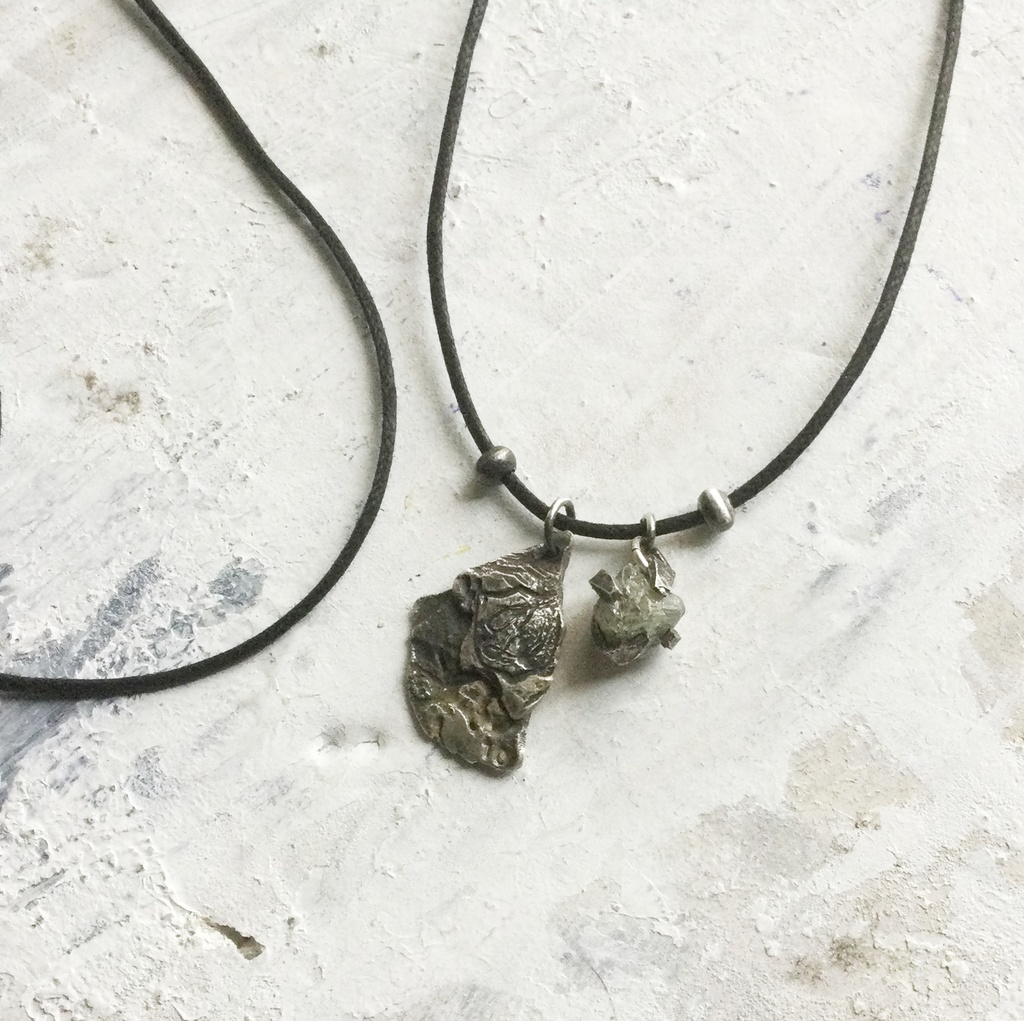 原石ダイヤモンド チョーカー&ネックレス 2