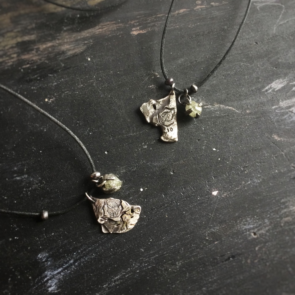 原石ダイヤモンド チョーカー&ネックレス 2