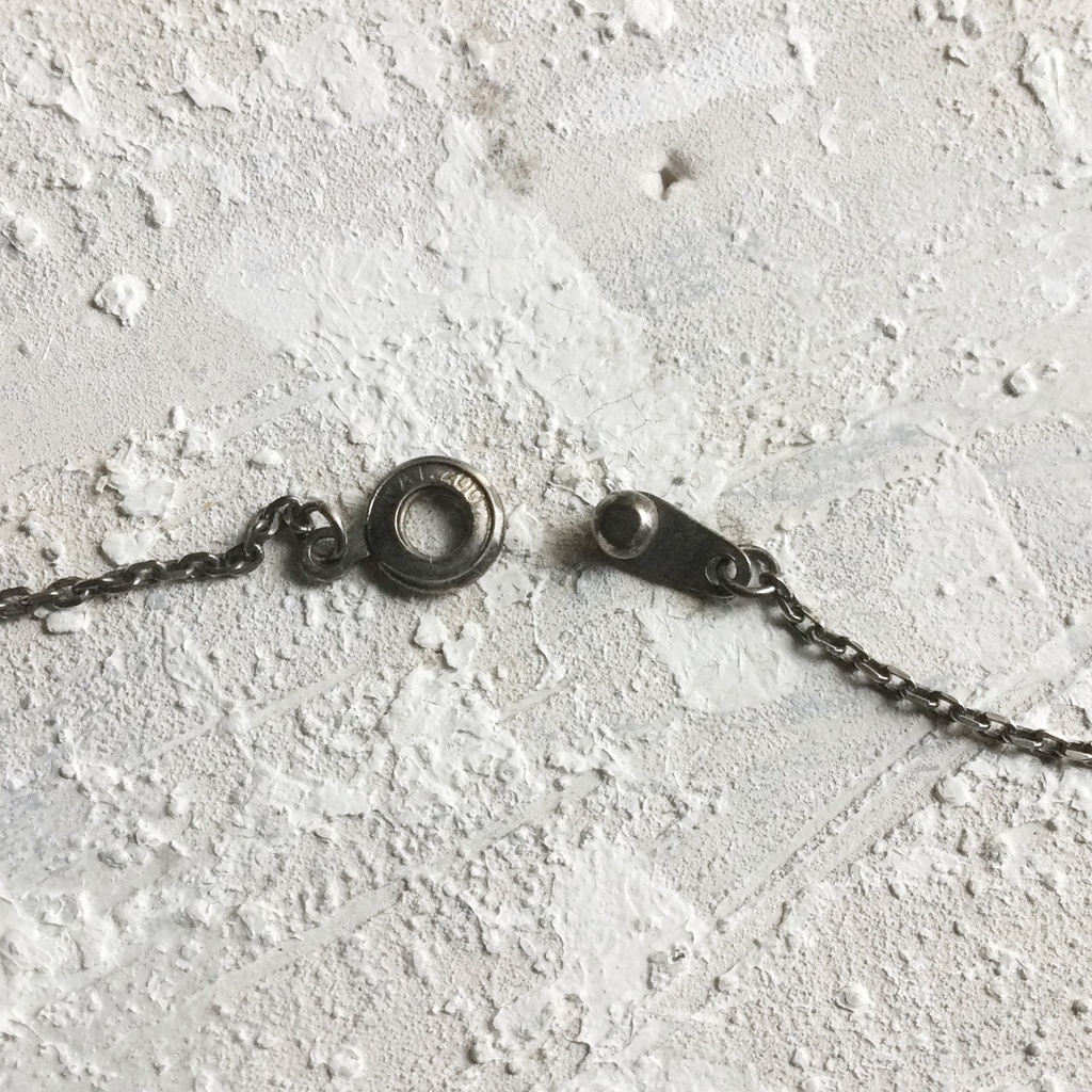 ツイステ ゴスマリイデア シルバーネックレス