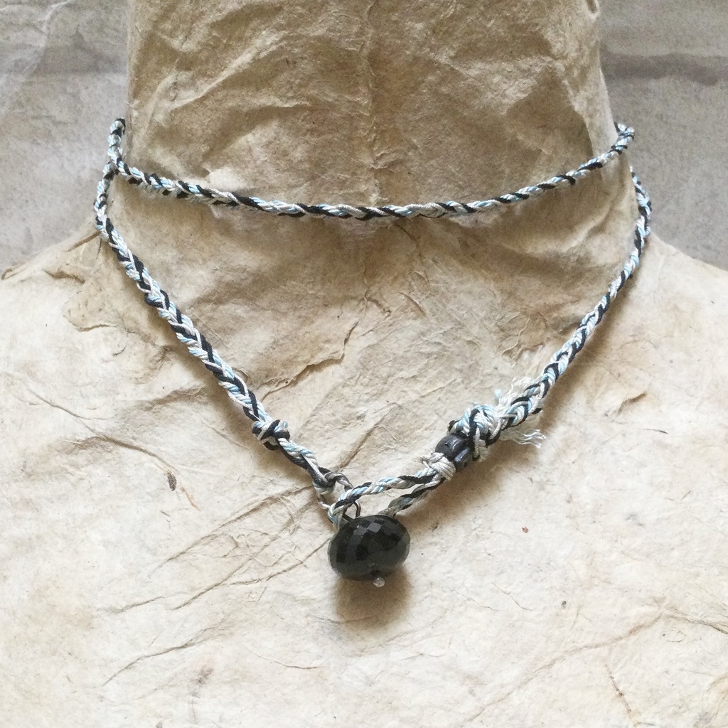 SilverのS字フック ドクロストーン アゲート