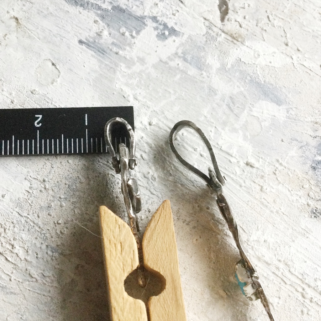 TTペンダント 長め三角 ムーンストーン